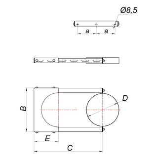 Размеры трубы Вулкан
